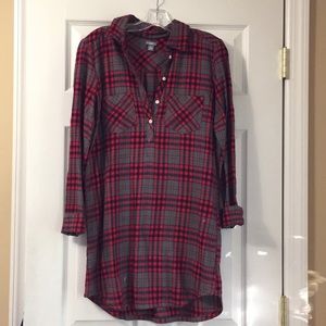 AERIE size small flannel dress